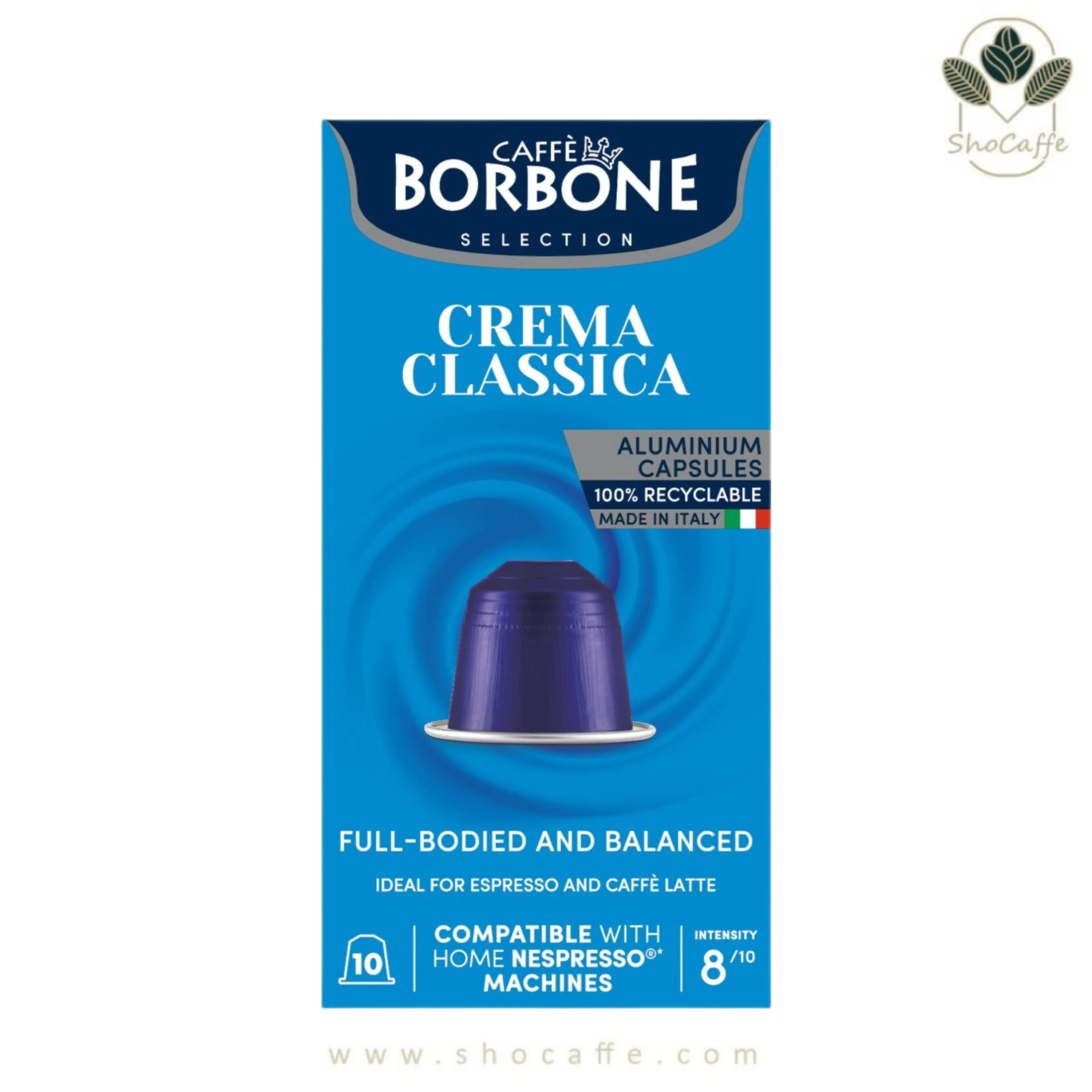 کپسول قهوه نسپرسو بوربن کرما کلاسیک Borbone Crema Classica